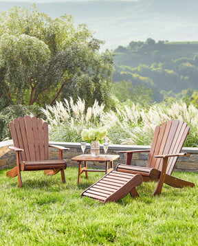 Two Jensen outdoor chairs