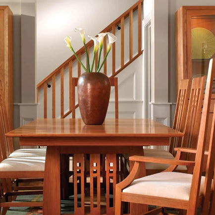 Create a Timeless Dining Room with the Highlands Trestle Table