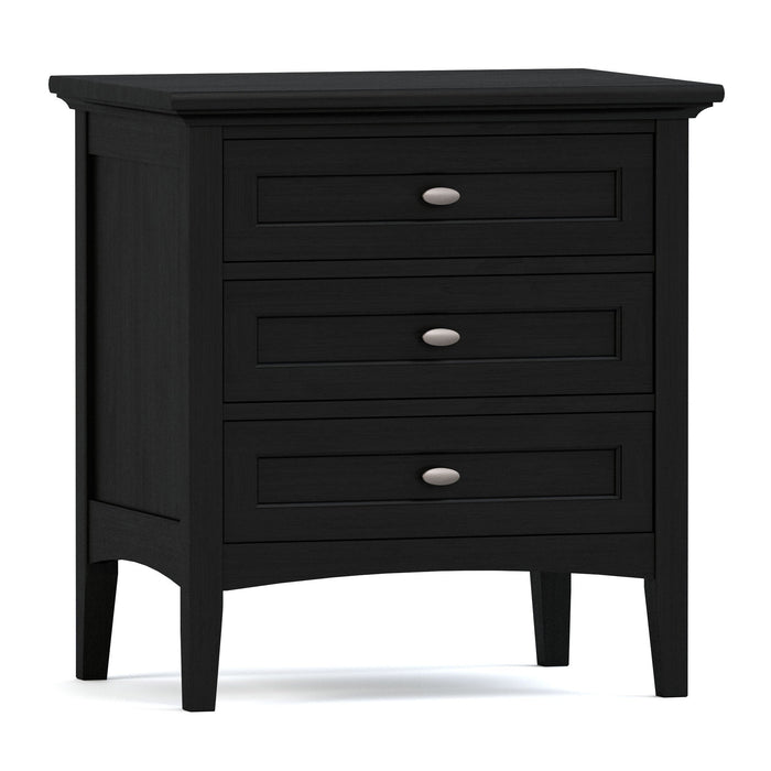 Revere Three-Drawer Nightstand