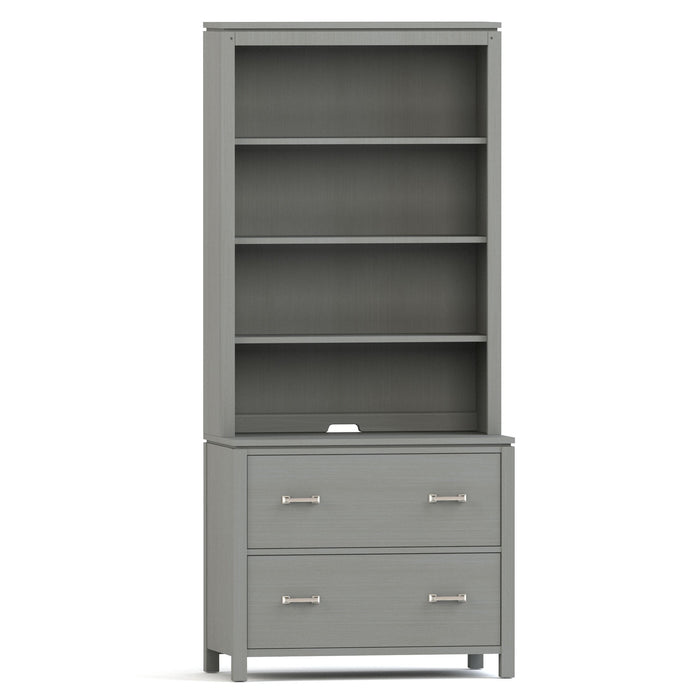 Dwyer Two-Drawer File w/ Hutch