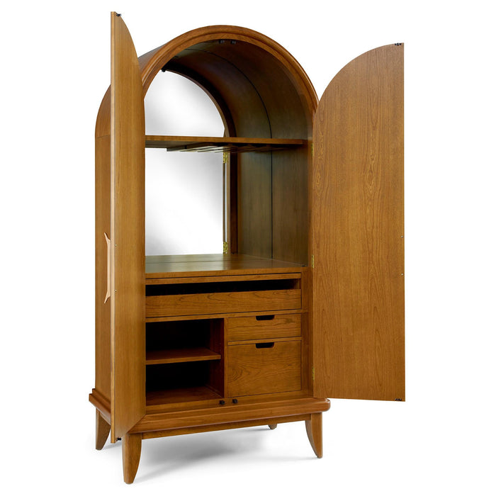 Martine Arced Bar Cabinet