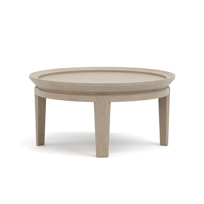 Maidstone 28-inch Round Cocktail Table in 201 Sandbank finish