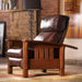Bustle Back Bow Arm Morris Recliner - Stickley Furniture | Mattress