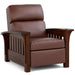 Bow Arm Morris Power Wall Recliner Colman Sienna Leather 031 - Centennial Finish