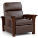 Bow Arm Morris Power Wall Recliner Colman Boot Leather 031 - Centennial Finish