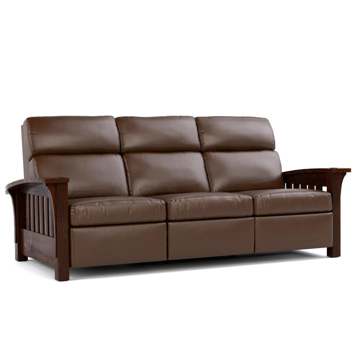 Orchard Street Motion Sofa Colman Saddle Leather 031 - Centennial Finish