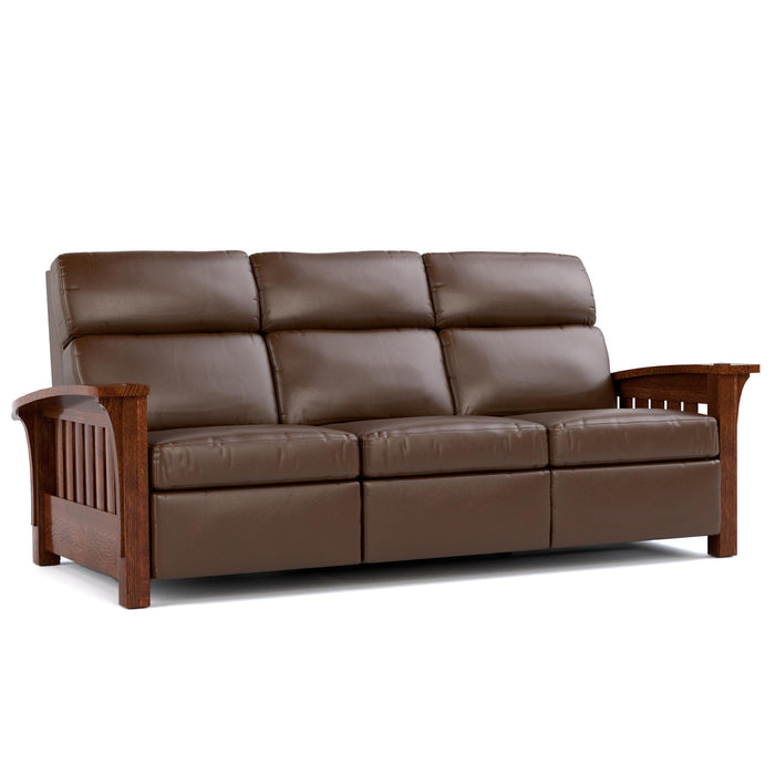 Orchard Street Motion Sofa Colman Saddle Leather 032 - Onondaga Finish