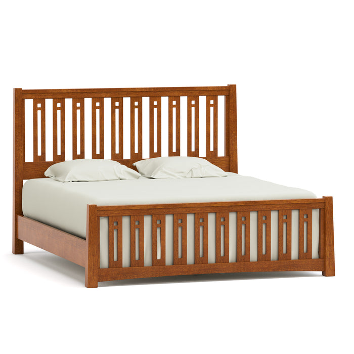 Highlands Pierced Slat Bed