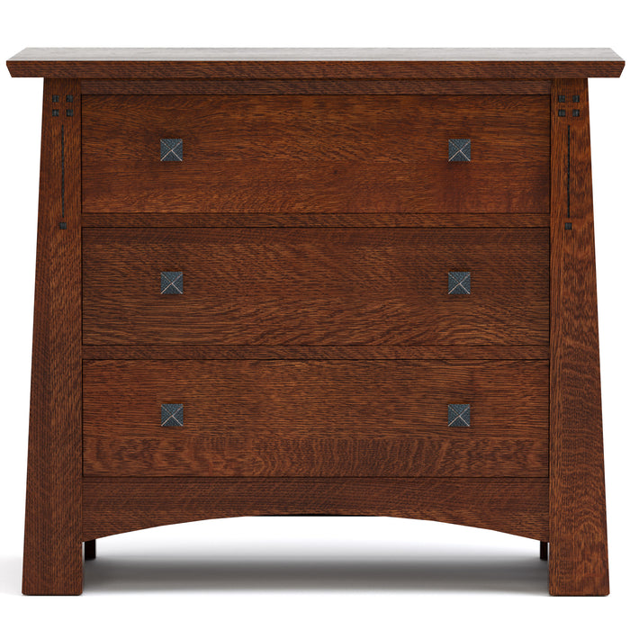 Highlands Three-Drawer Nightstand