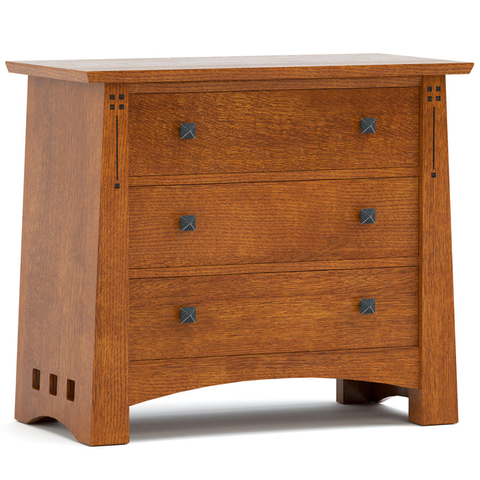 Highlands Three-Drawer Nightstand