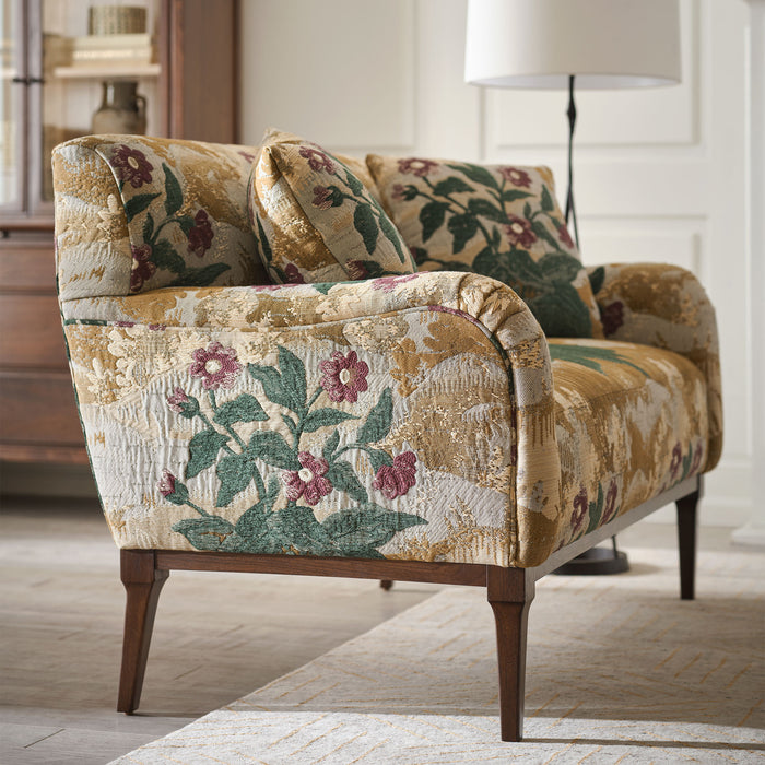 Hudson Valley 55-inch Settee, Walnut - Stickley Furniture | Mattress