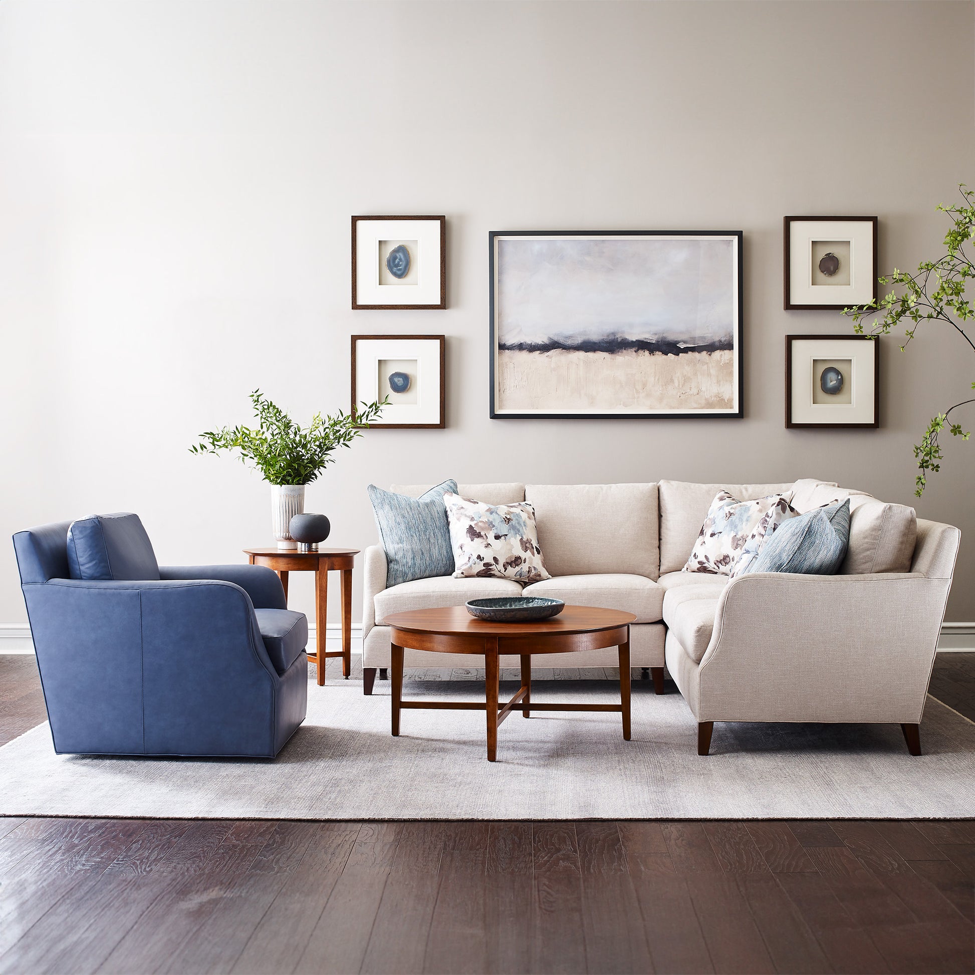 Harper Swivel Chair - Stickley Furniture | Mattress
