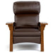 Tsuba Bustle-Back Recliner - Stickley Furniture | Mattress