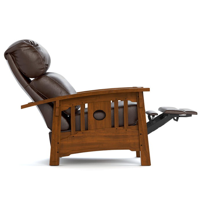 Tsuba Bustle-Back Recliner - Stickley Furniture | Mattress