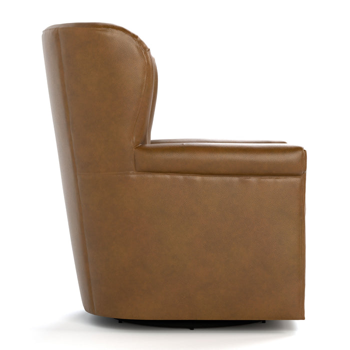 Hudson Valley Swivel Wing Chair - Stickley Furniture | Mattress