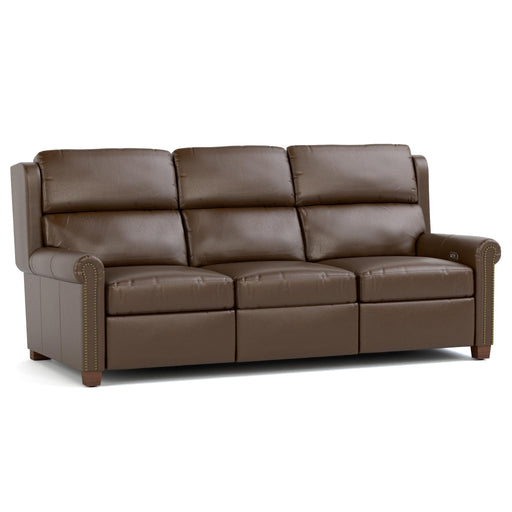 Woodlands Small Roll Arm Motion Sofa with Nails - Stickley Furniture | Mattress