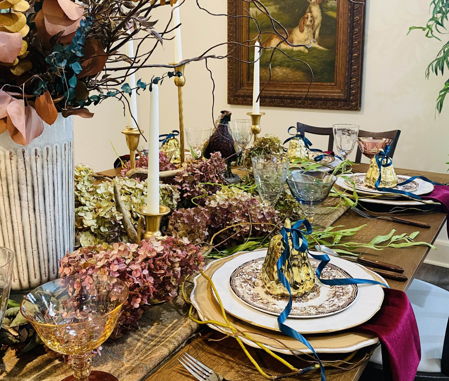 Come see our Thanksgiving tablescape!