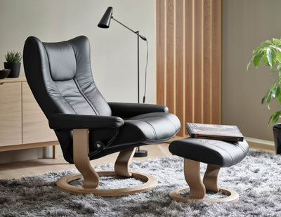 $500 off Stressless Wing in Paloma now through April 7!