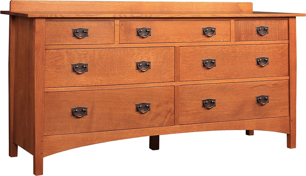 Harvey Ellis Seven-Drawer Dresser