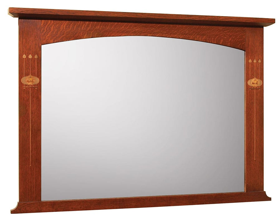 Harvey Ellis Mirror with Inlay