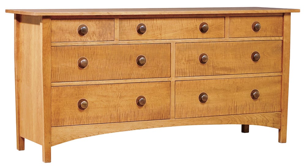 Harvey Ellis Seven-Drawer Dresser