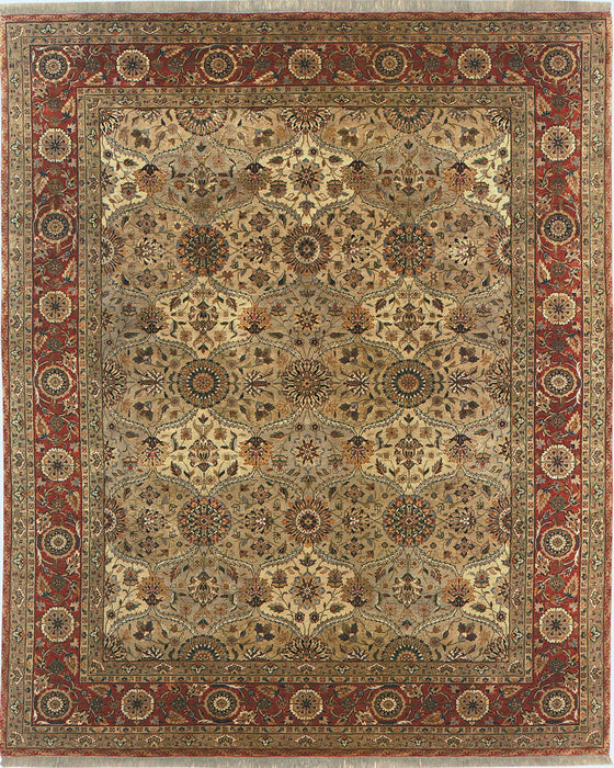 Mughal Lattice, Ivory Coral