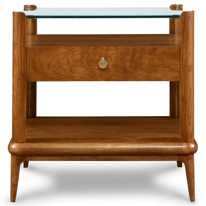 Martine Glass-Top End Table - Stickley Furniture | Mattress