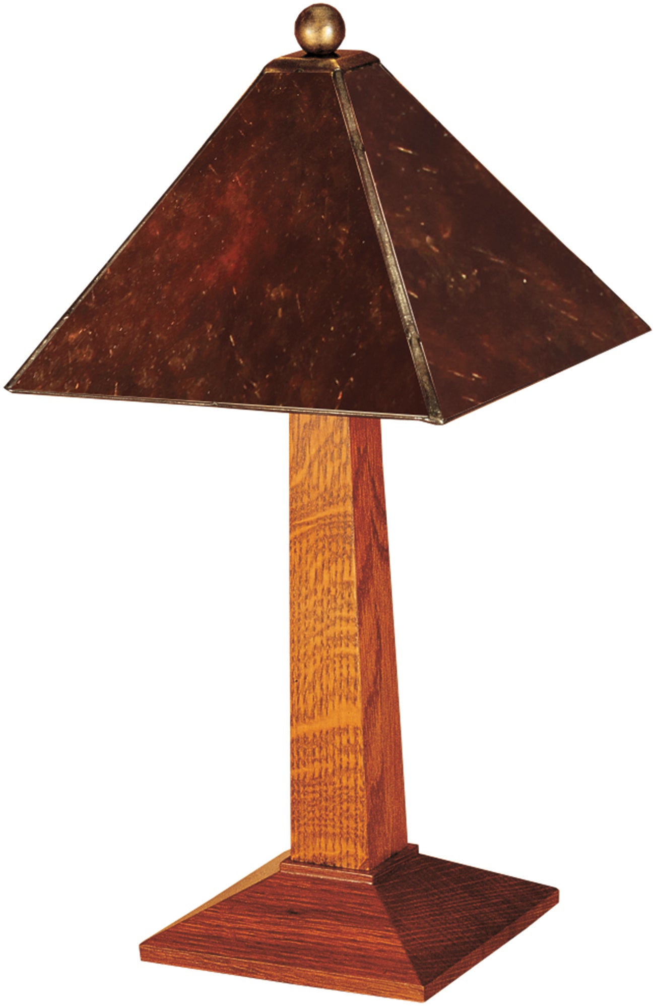 Small Lamp with Mica Shade - Stickley Furniture | Mattress