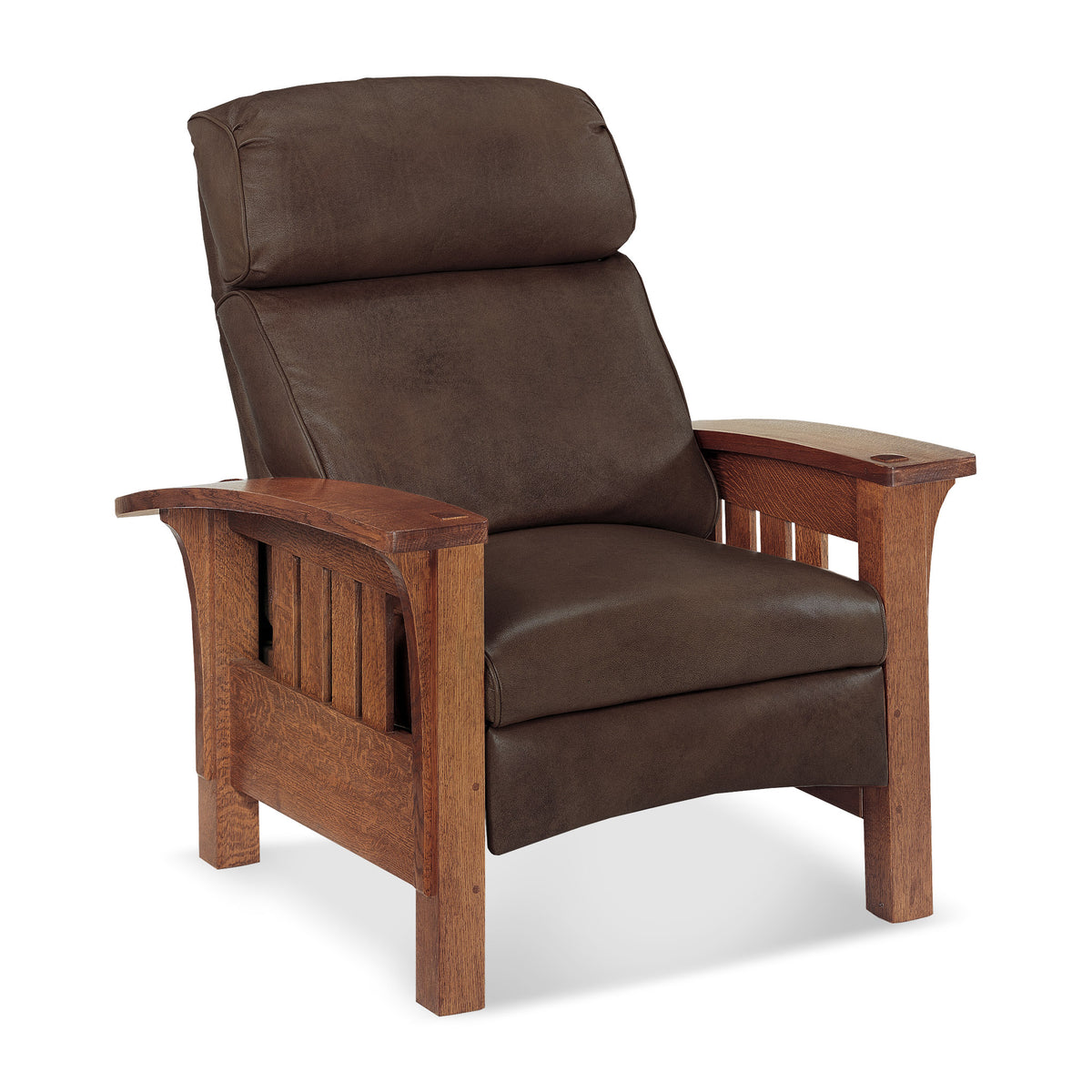 Marino Traditional Top Grain Leather Power Reclining Chair with