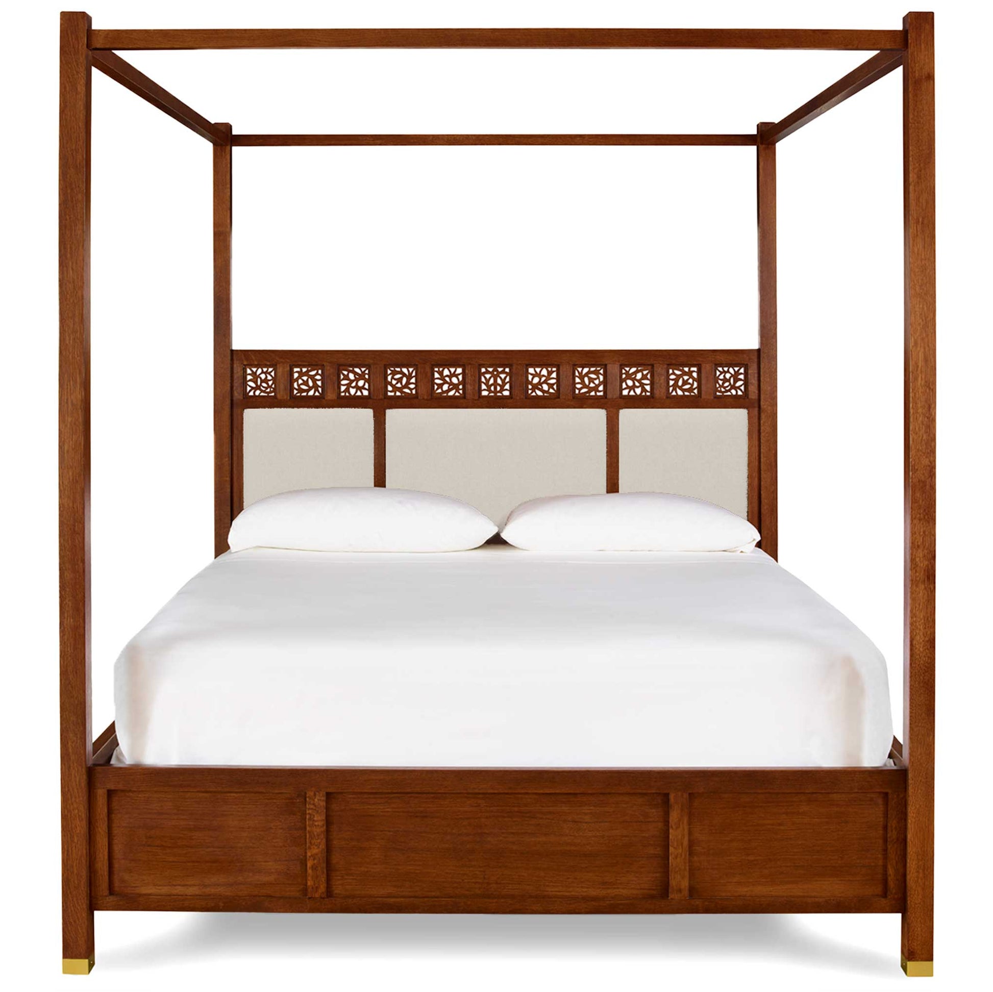 Surrey Hills Upholstered Four-Poster Bed, King
