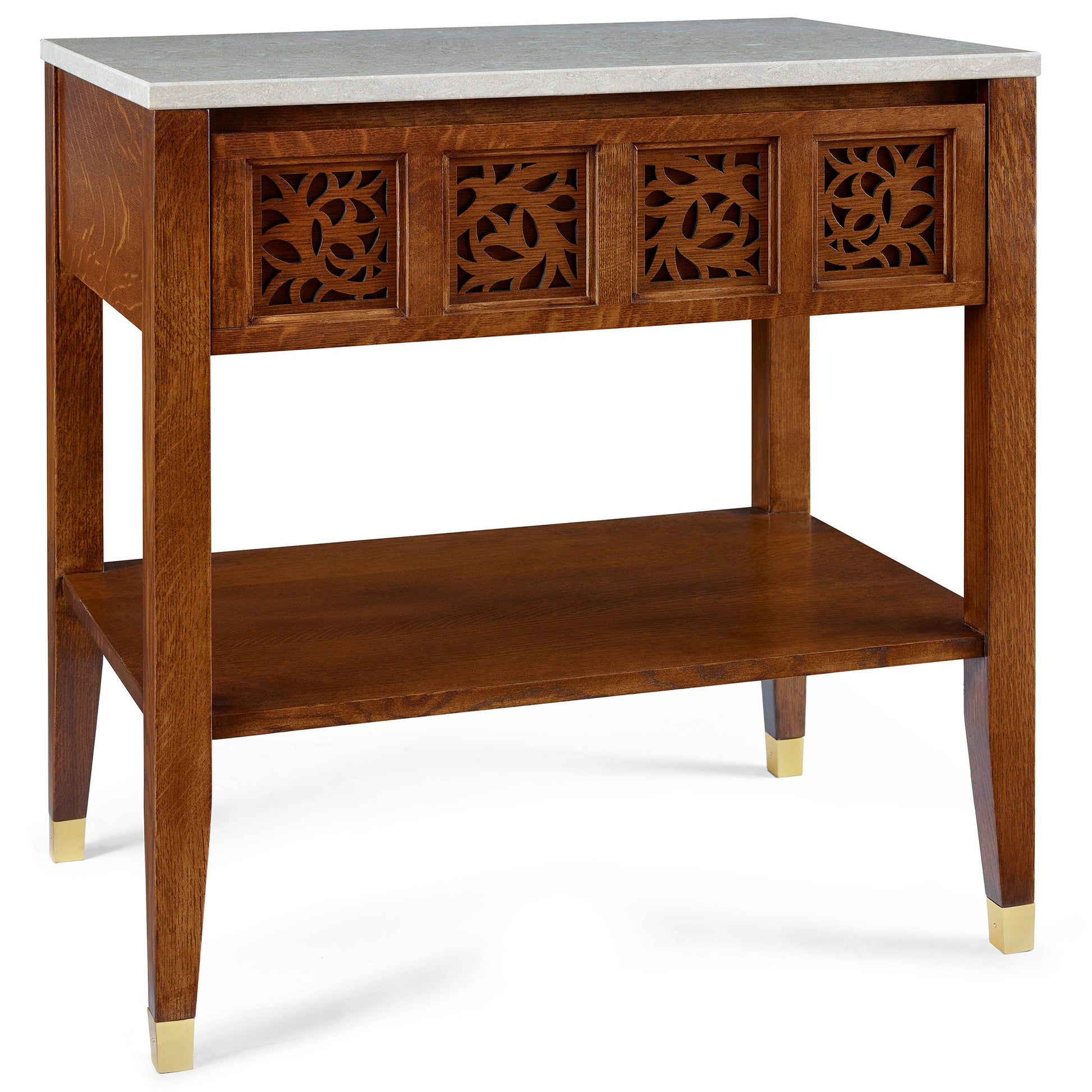 Surrey Hills Open Nightstand, Stone Top - Stickley Furniture | Mattress