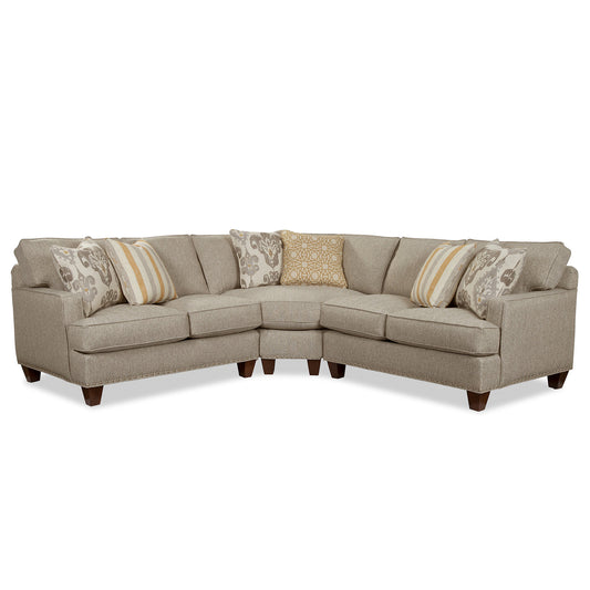 Waverly 3-Piece Sectional - Stickley Furniture | Mattress