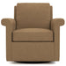 Belleville Swivel Chair Leather Alameda Ecru