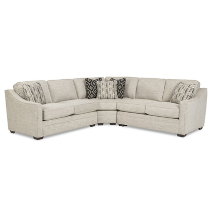 Novac 3-Piece Sectional - Stickley Furniture | Mattress