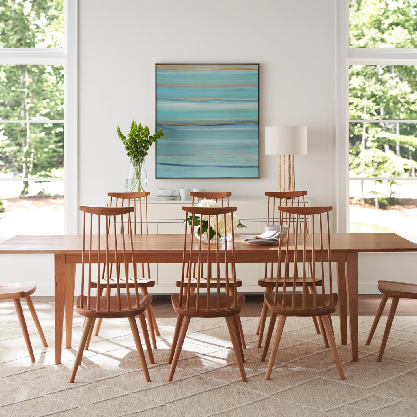Landing Dining Table 108" - Stickley Furniture | Mattress