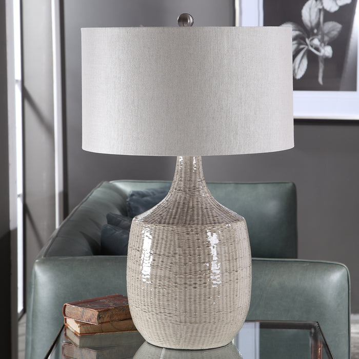 Felipe Gray Table Lamp - Stickley Furniture | Mattress