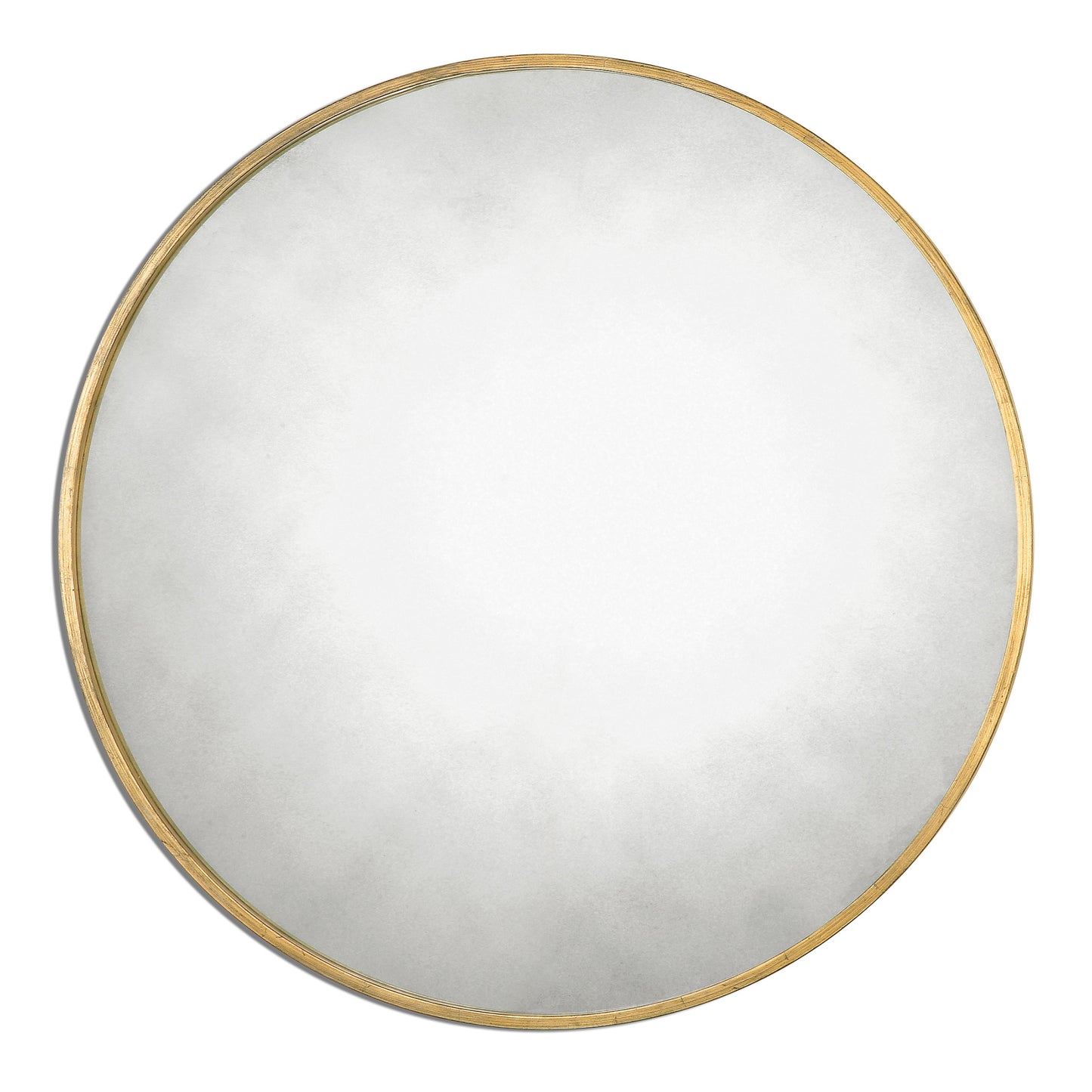 Junius Gold Round Mirror - Stickley Furniture | Mattress