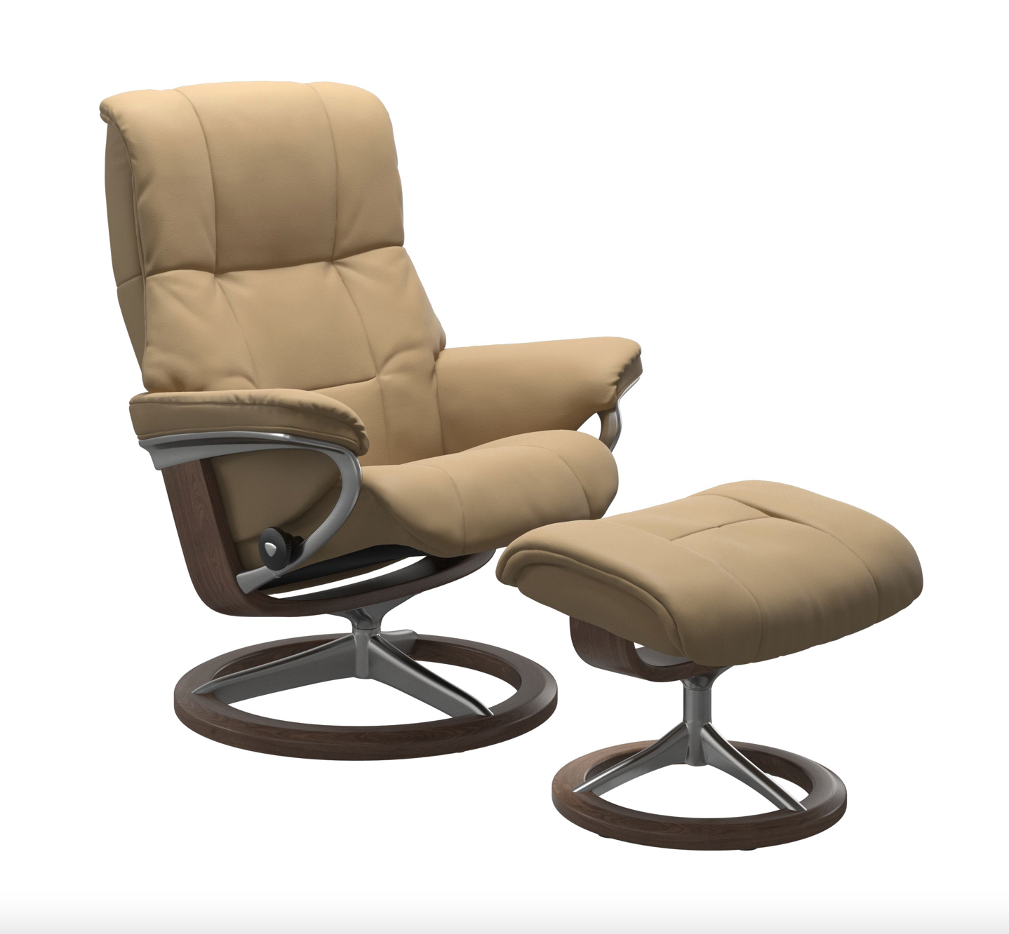 Mayfair Signature Chair & Ottoman - Stickley Furniture | Mattress