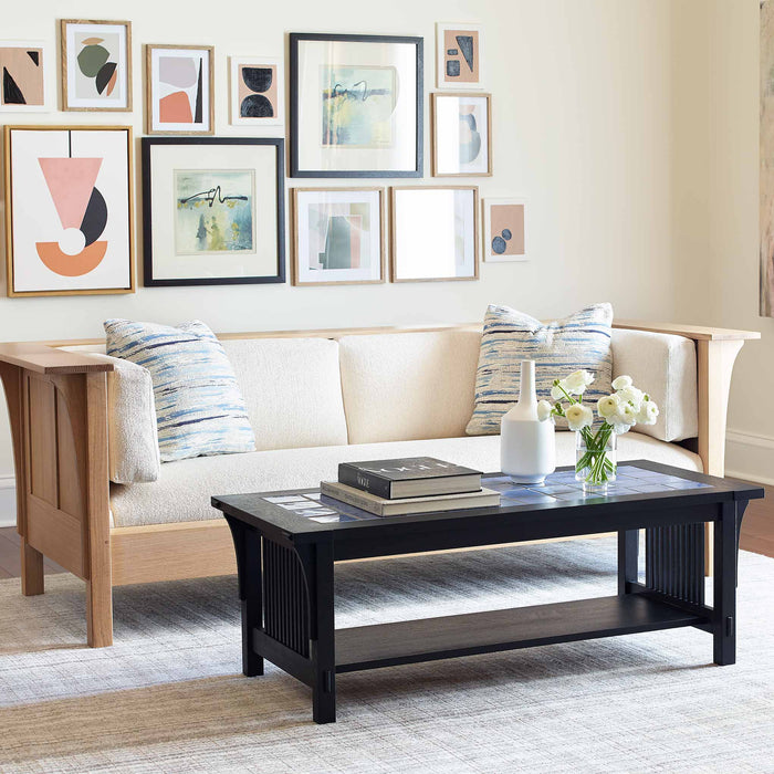 Tile-Top Cocktail Table - Stickley Furniture | Mattress