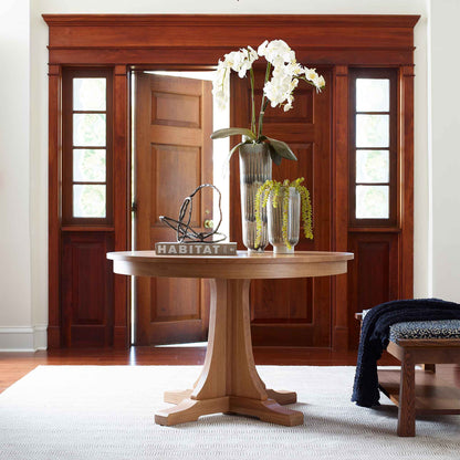 Round Pedestal Table, No Leaves - Stickley Furniture | Mattress