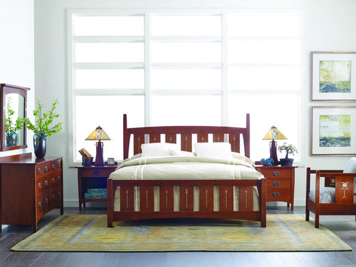 Harvey Ellis Open Nightstand - Stickley Furniture | Mattress