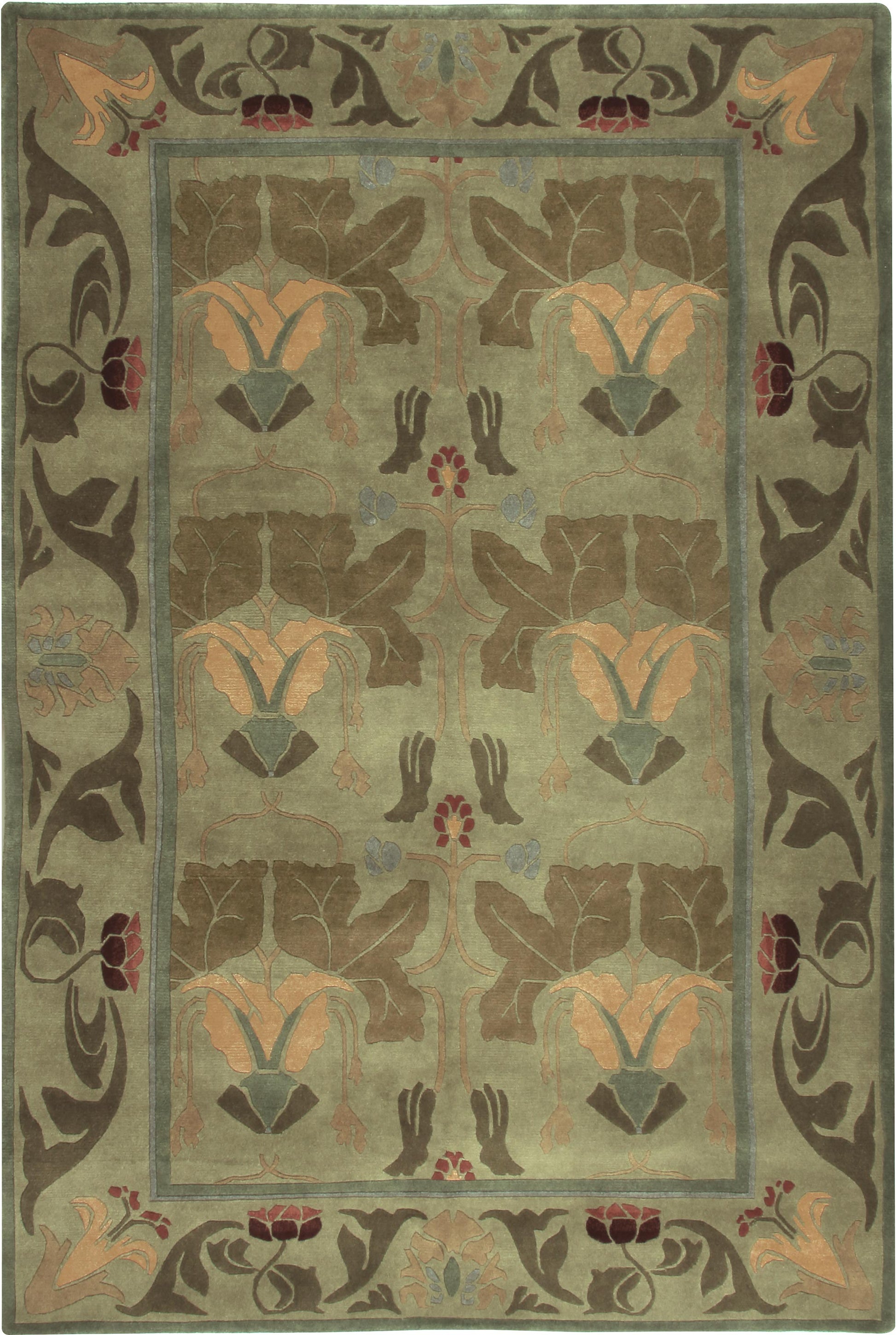 Morris Lily Rug - Stickley Furniture | Mattress