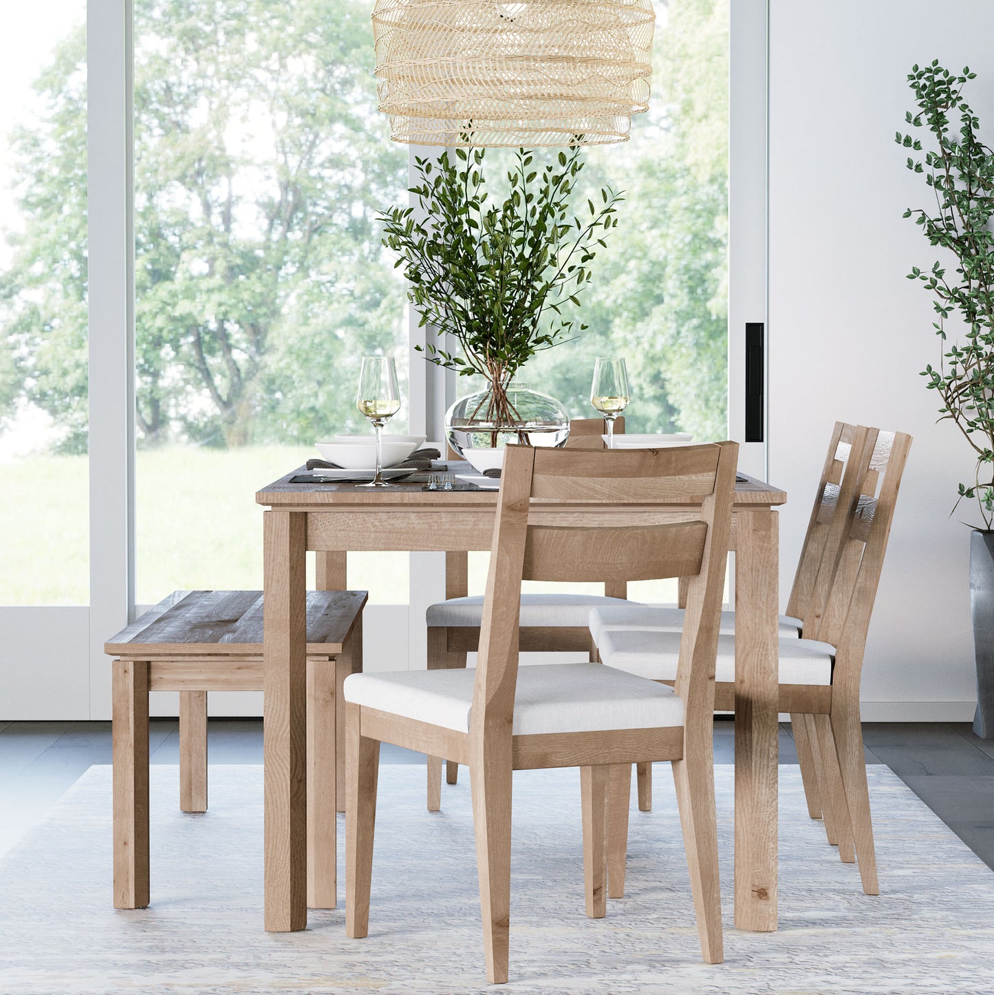 Jasper Dining Table & Chairs Set - Stickley Furniture | Mattress
