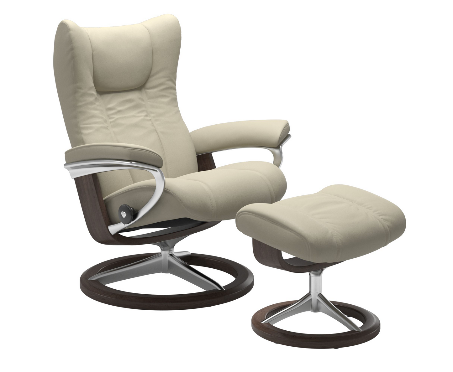 Wing Signature Chair & Ottoman - Stickley Furniture | Mattress