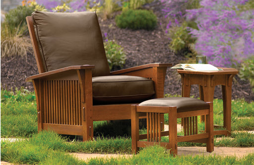 Spindle Morris Chair with Loose Cushion - Stickley Furniture | Mattress