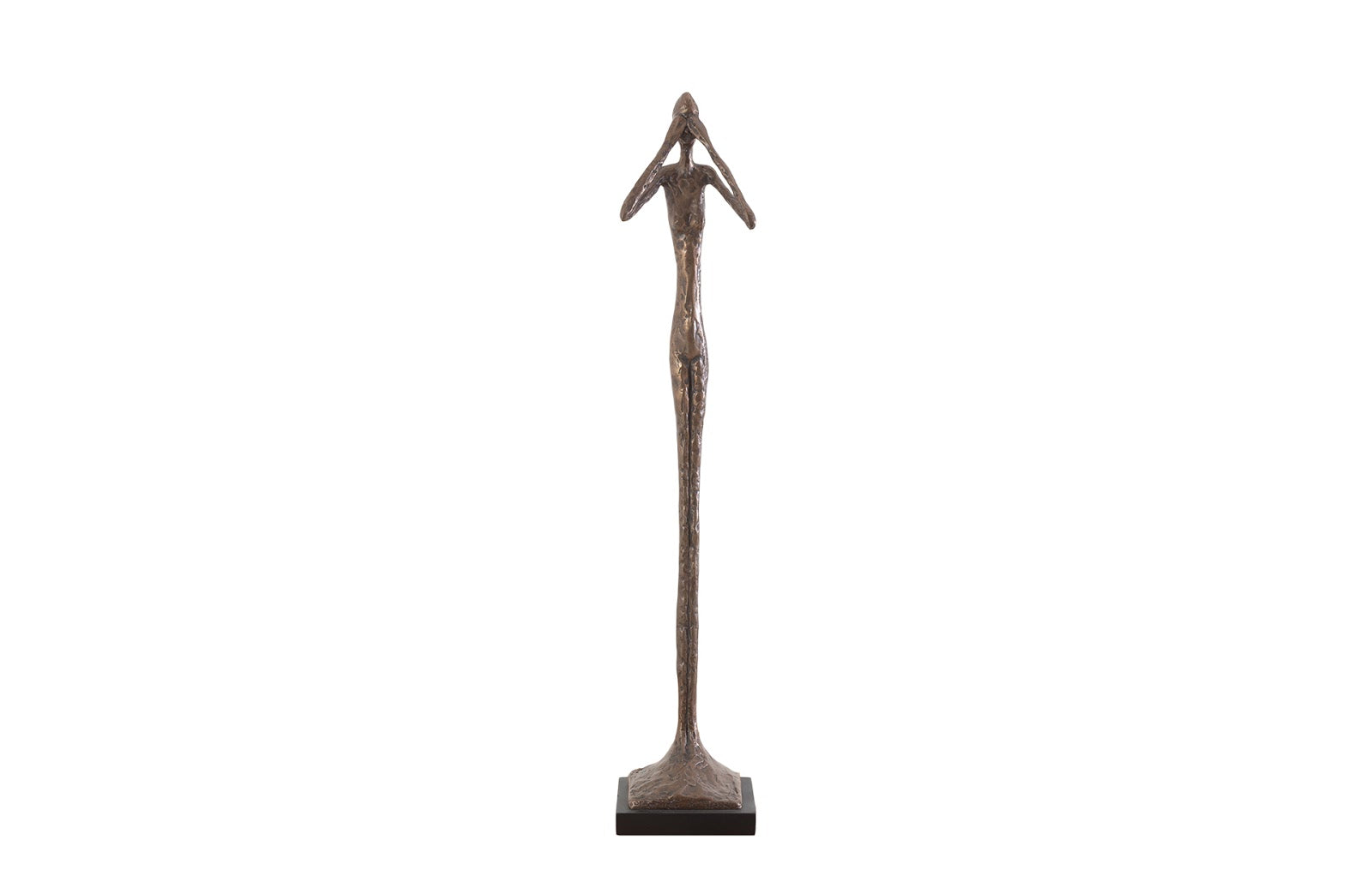 See No Evil Small Skinny Bronze Sculpture - Stickley Furniture | Mattress