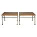 St. Lawrence Metal Bunching Cocktail Table - Stickley Furniture | Mattress