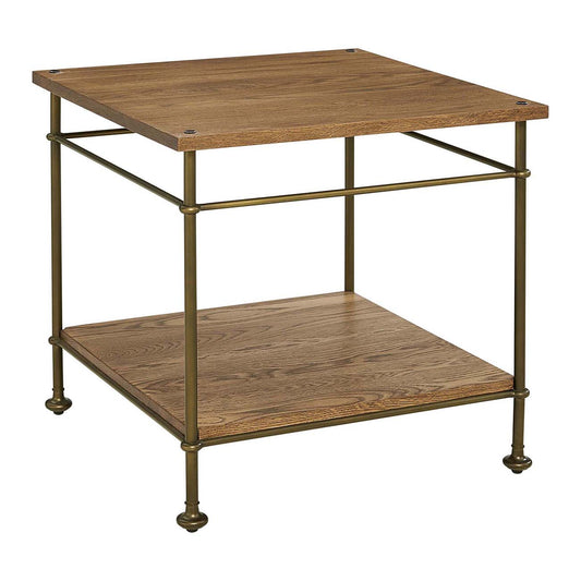 St. Lawrence Metal End Table - Stickley Furniture | Mattress