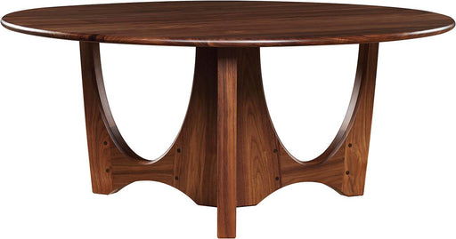 Walnut Grove Round Cocktail Table - Stickley Furniture | Mattress