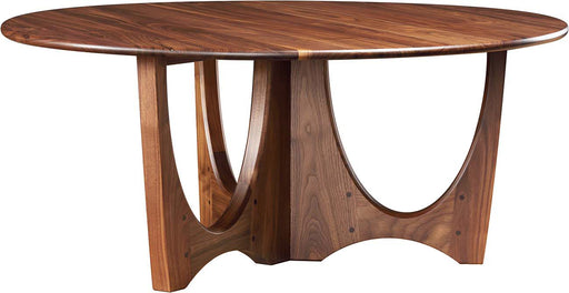 Walnut Grove Round Cocktail Table - Stickley Furniture | Mattress
